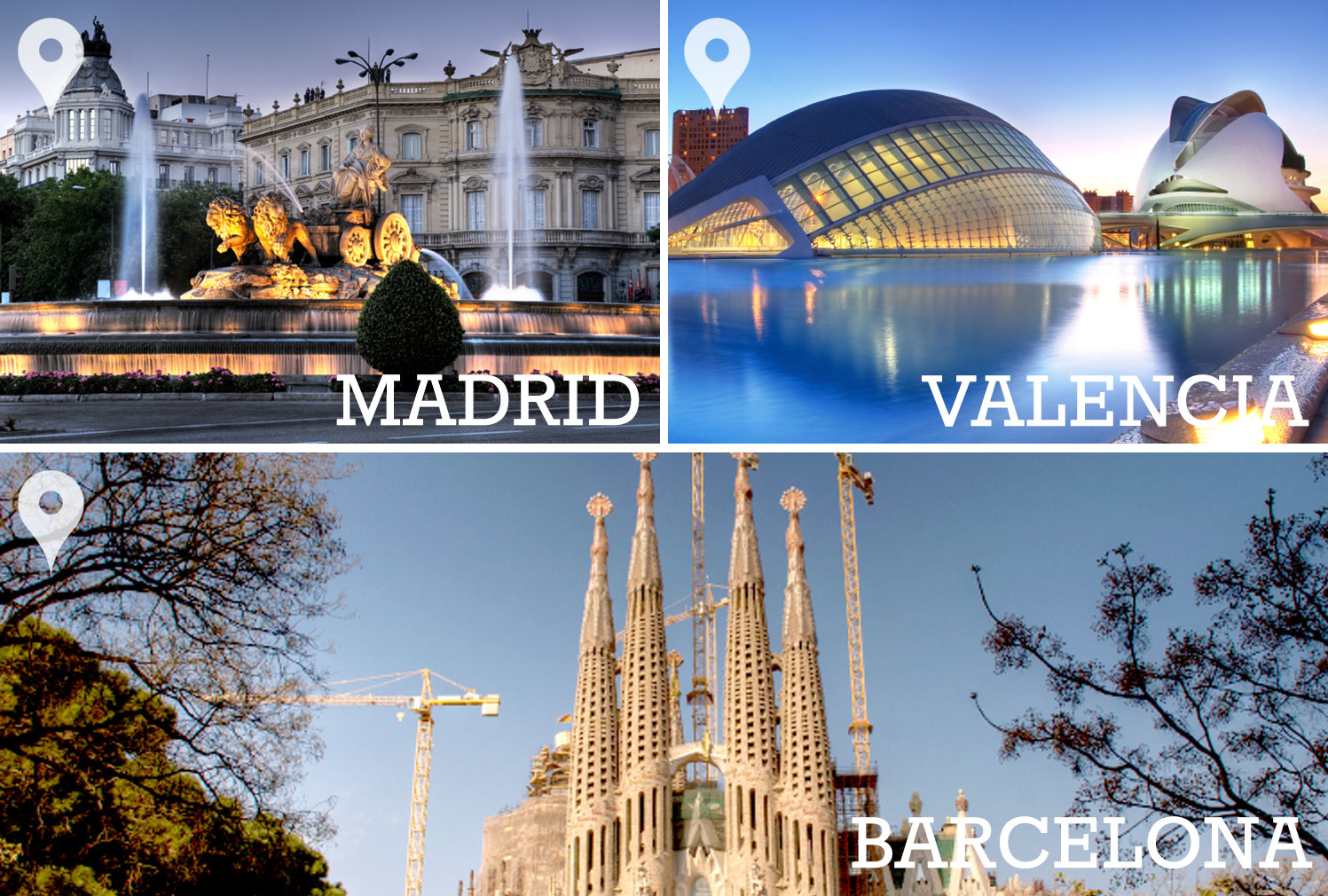 Discovering Madrid, Valencia and Barcelona, 6 nights